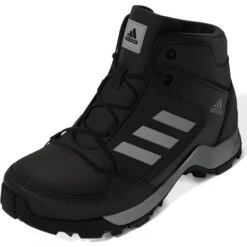 ADIDAS Kids' Terrex Hyperhiker Hiking Shoes -Outwell || Petromax || Robens Salgsbutikk adidas kids terrex hyperhiker hiking shoes core black grey three core black 2