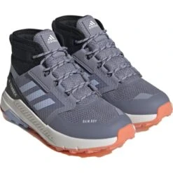 ADIDAS Kids' Terrex Trailmaker Mid RAIN.RDY Hiking Shoes -Outwell || Petromax || Robens Salgsbutikk adidas kids terrex trailmaker mid rain rdy hiking shoes silvio bludaw cblack 3