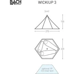 Bach Tent Wickiup 3 8 Bach Tent Wickiup 3 -Outwell || Petromax || Robens Salgsbutikk bach tent wickiup 3