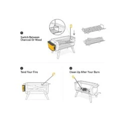Biolite Firepit Poker -Outwell || Petromax || Robens Salgsbutikk biolite firepit poker steel orange 5