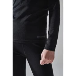 Craft Junior Core Warm Baselayer Set -Outwell || Petromax || Robens Salgsbutikk craft core warm baselayer set junior black 1