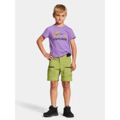 DIDRIKSONS Kids' Ekoxen Shorts 2 -Outwell || Petromax || Robens Salgsbutikk didriksons kids ekoxen shorts 2 fern green 6