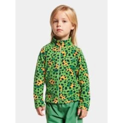 DIDRIKSONS Kids' Monte Printed Full Zip 8 -Outwell || Petromax || Robens Salgsbutikk didriksons kids monte printed full zip 8 wild dot green 2