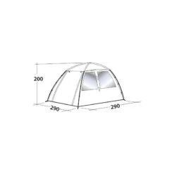 Easy Camp Day Tent -Outwell || Petromax || Robens Salgsbutikk easy camp day tent granite grey 4