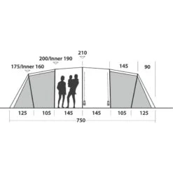 Easy Camp Huntsville Twin 800 -Outwell || Petromax || Robens Salgsbutikk easy camp huntsville twin 800 1