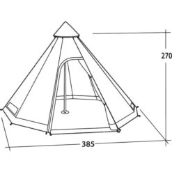 Easy Camp Moonlight Tipi -Outwell || Petromax || Robens Salgsbutikk easy camp moonlight tipi 3