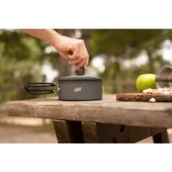Esbit Aluminum Pot 1100 Ml -Outwell || Petromax || Robens Salgsbutikk esbit aluminum pot 1100 ml grey 6