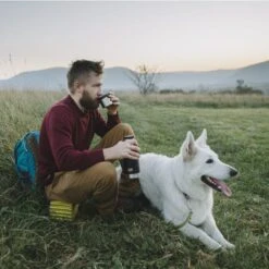 Esbit SCULPTOR Stainless Steel Vacuum Flask 1 L -Outwell || Petromax || Robens Salgsbutikk esbit sculptor stainless steel vacuum flask 1 l 1