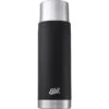 Esbit SCULPTOR Stainless Steel Vacuum Flask 1 L -Outwell || Petromax || Robens Salgsbutikk esbit sculptor stainless steel vacuum flask 1 l black