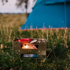 Esbit Stainless Steel Foldable Bbq Box -Outwell || Petromax || Robens Salgsbutikk esbit stainless steel foldable bbq box metal 8