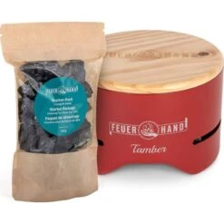 Feuerhand Tamber Table Top Grill -Outwell || Petromax || Robens Salgsbutikk feuerhand tamber table top grill ruby red 3