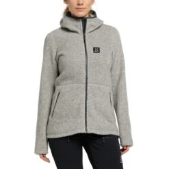 Haglöfs Pile Hood Women -Outwell || Petromax || Robens Salgsbutikk haglofs pile hood women grey melange 2