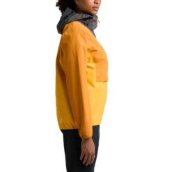 Haglöfs Women's Sparv Proof Anorak -Outwell || Petromax || Robens Salgsbutikk haglofs women s sparv proof anorak desert yellow sunny yellow 3