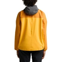 Haglöfs Women's Sparv Proof Anorak -Outwell || Petromax || Robens Salgsbutikk haglofs women s sparv proof anorak desert yellow sunny yellow 4