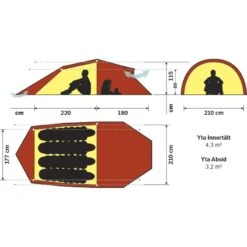 Hilleberg Nallo 4 GT -Outwell || Petromax || Robens Salgsbutikk hilleberg nallo 4 gt red 1