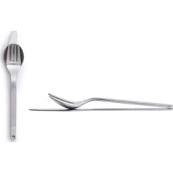 Hydro Flask Flatware Set Stainless With Pouch -Outwell || Petromax || Robens Salgsbutikk hydroflask flatware set stainless with pouch stainless 2