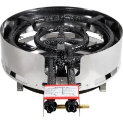 Muurikka PRO Steel Gas Burner D-400 With Short Legs