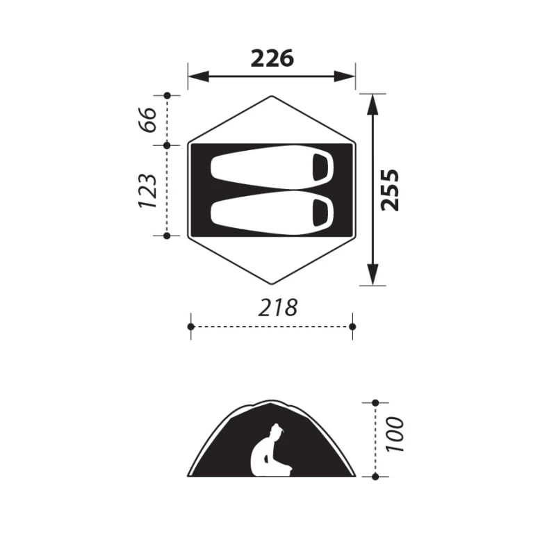 NOMAD Jade Tent 4 NOMAD Jade Tent - Bilde 2