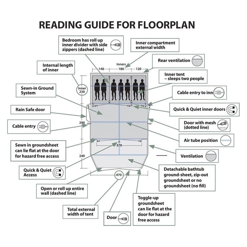 Outwell Cloud 4 5 Outwell Cloud 4 - Bilde 3
