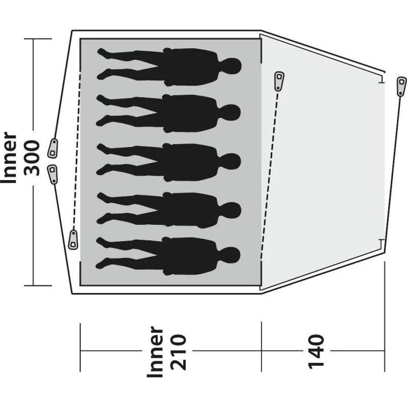 Outwell Cloud 5 8 Outwell Cloud 5 - Bilde 6