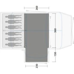Outwell Flat Woven Carpet Airville 6sa -Outwell || Petromax || Robens Salgsbutikk outwell flat woven carpet airville 6sa grey 2
