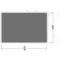 Outwell Footprint Avondale 5PA -Outwell || Petromax || Robens Salgsbutikk outwell footprint avondale 5pa grey 1