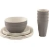 Outwell Gala 4 Person Dinner Set -Outwell || Petromax || Robens Salgsbutikk outwell gala 4 person dinner set grey sand