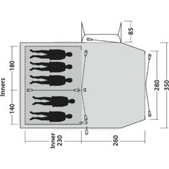 Outwell Nevada 5PE -Outwell || Petromax || Robens Salgsbutikk outwell nevada 5pe navy night 2