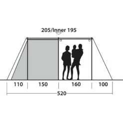 Outwell Nevada 5PE -Outwell || Petromax || Robens Salgsbutikk outwell nevada 5pe navy night 3