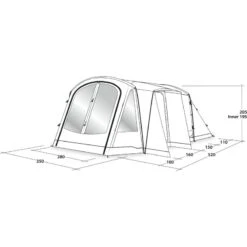 Outwell Nevada 5PE -Outwell || Petromax || Robens Salgsbutikk outwell nevada 5pe navy night 4