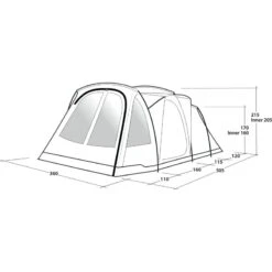 Outwell Springwood 6SG 23 Outwell Springwood 6SG -Outwell || Petromax || Robens Salgsbutikk outwell springwood 6sg blue 10