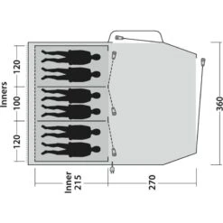 Outwell Springwood 6SG 20 Outwell Springwood 6SG -Outwell || Petromax || Robens Salgsbutikk outwell springwood 6sg blue 7