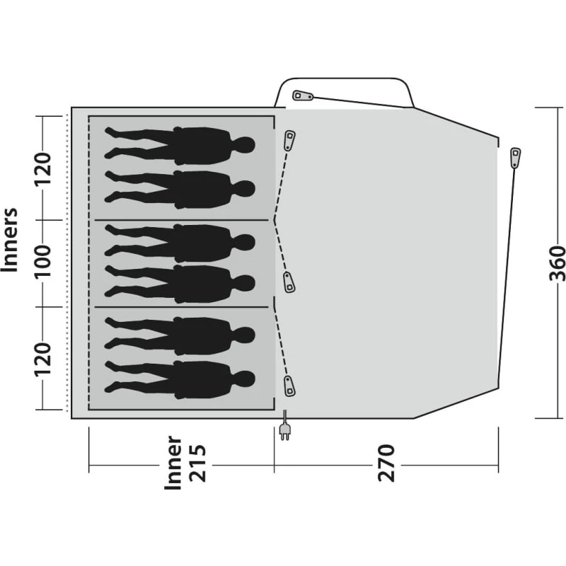 Outwell Springwood 6SG 10 Outwell Springwood 6SG - Bilde 8