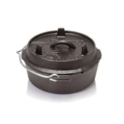 Petromax Dutch Oven FT3 With A Plane Bottom Surface -Outwell || Petromax || Robens Salgsbutikk petromax dutch oven ft3 with a plane bottom surface black 1
