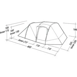 Robens Double Dreamer 4 -Outwell || Petromax || Robens Salgsbutikk robens double dreamer 4 sand green 2