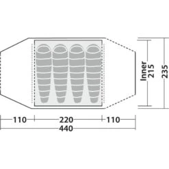 Robens Goshawk 4 -Outwell || Petromax || Robens Salgsbutikk robens goshawk 4 1