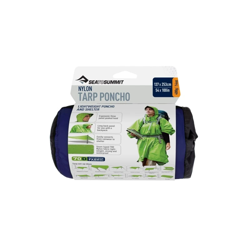 Sea To Summit Nylon Tarp Poncho 3 Sea To Summit Nylon Tarp Poncho