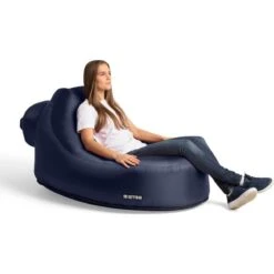 Chair -Outwell || Petromax || Robens Salgsbutikk softybag chair navy blue 1