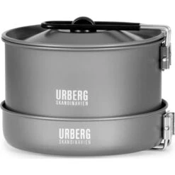 Rogen Cookset 4P -Outwell || Petromax || Robens Salgsbutikk urberg rogen cookset 4p grey 2