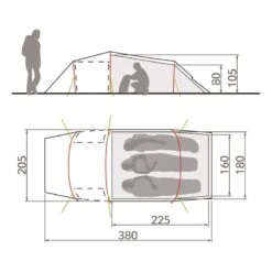 VAUDE Arco XT 3P 7 VAUDE Arco XT 3P -Outwell || Petromax || Robens Salgsbutikk vaude arco xt 3p